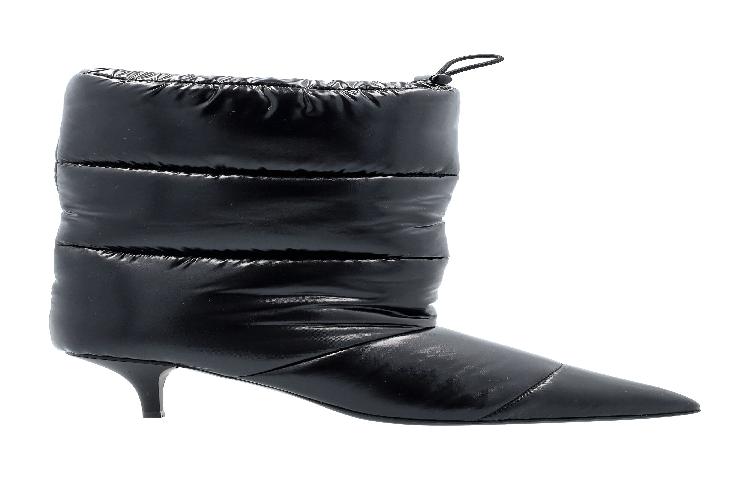 Marni Prada Puff Nylon Boot 'Black Mid-Calf'