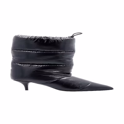 Marni Prada Puff Nylon Boot 'Black Mid-Calf'