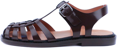 Marni Roma Sandal 'Brown Black' SAMR000302P325100M53 Marni Roma Sandal 'Brown Black' SAMR000302P325100M53