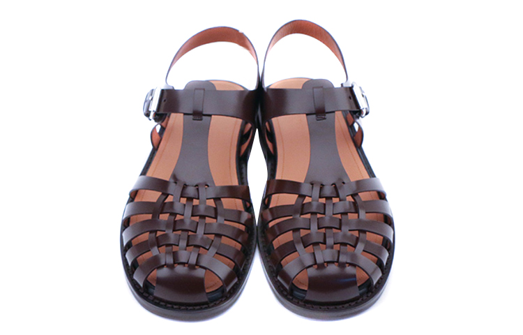 Shop Marni Roma Sandal 'Brown Black' SAMR000302P325100M53
