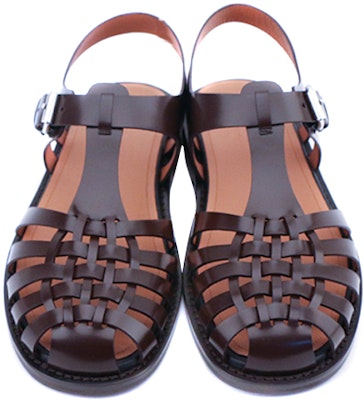 Marni Roma Sandal 'Brown Black' SAMR000302P325100M53 Shop Marni Roma Sandal 'Brown Black' SAMR000302P325100M53