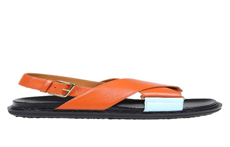 Buy マルニ サンダル オレンジ FBMS005201P3614ZO078_ORANGE