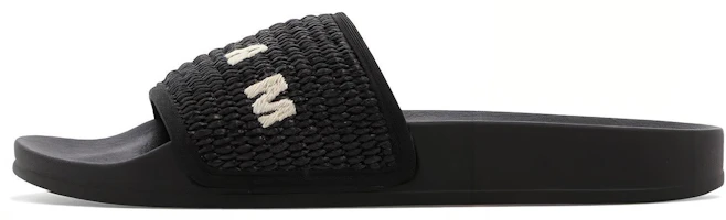Marni Slide 'Braided Raffia - Black' SAMR003702-P3860-00N99 Marni Slide 'Braided Raffia - Black' SAMR003702-P3860-00N99