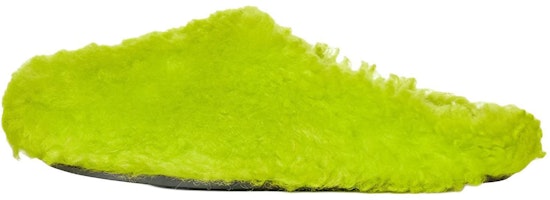 Marni Slip-On 'Green Shearling' SBMR000600LM07100V07 Marni Slip-On 'Green Shearling' SBMR000600LM07100V07