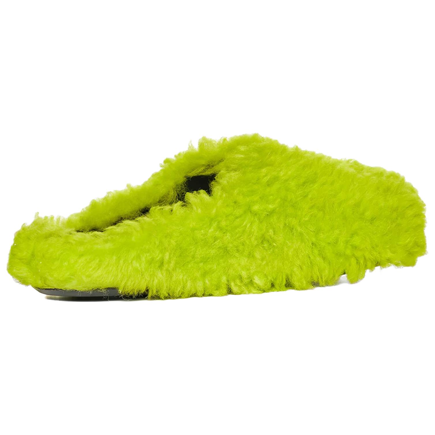 Purchase Marni 绿色羊绒懒人鞋 SBMR000600LM07100V07