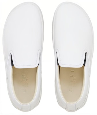Marni Slip-On Sneaker 'White Calf Leather' SNZU009603P272200W01 Shop Marni Slip-On Sneaker 'White Calf Leather' SNZU009603P272200W01