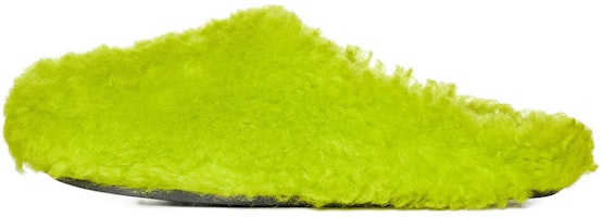 Marni Slip-On 'Green Shearling' SBMR000600LM07100V07 Marni Slip-On 'Green Shearling' SBMR000600LM07100V07