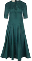Order MARNI 純色短袖連身裙 綠色 ABMA0696A0-UTCZ56-00V60