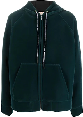 MARNI Solid Color Zip Hoodie Forest Green FUMU0128A0UTV98300V89 Buy MARNI Solid Color Zip Hoodie Forest Green FUMU0128A0UTV98300V89