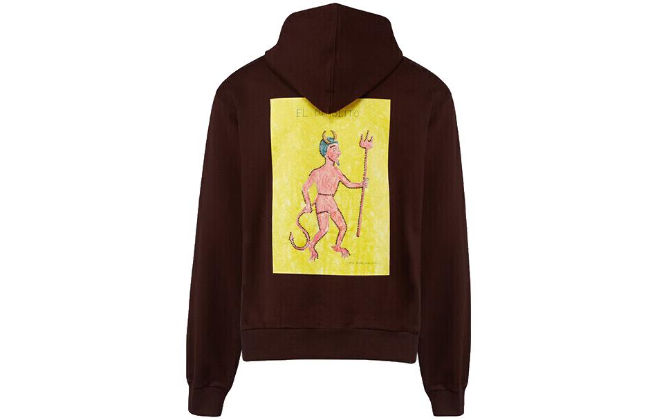 Order マルニ SS22 グラフィック レタープリント フーディー ブラック ブラウン. FUMU0073PSUSCS83EDM83