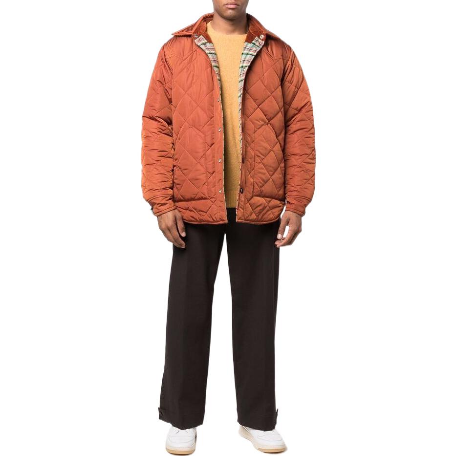 Shop MARNI SS22 Jaket Butang Panjang Berpetak Boleh Balik. JUMU0115QW-UTC094-CHV32