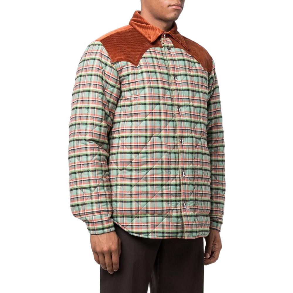 Purchase MARNI SS22 Jaket Butang Panjang Berpetak Boleh Balik. JUMU0115QW-UTC094-CHV32