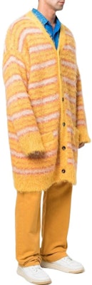 MARNI SS22 Striped Knit Sweater Orange Yellow CDMG0072Q0UFU121RGY56 Purchase MARNI SS22 Striped Knit Sweater Orange Yellow CDMG0072Q0UFU121RGY56