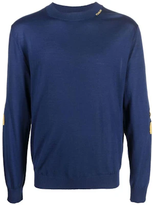 MARNI SS22 Blue Logo Floral Patch Crewneck Sweatshirt Long Sleeve Casual GCMG0251Q0UFW670PTB65 Buy MARNI SS22 Blue Logo Floral Patch Crewneck Sweatshirt Long Sleeve Casual GCMG0251Q0UFW670PTB65