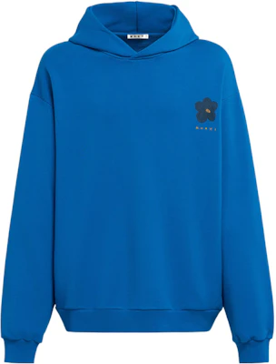 MARNI SS22 Blue Oversized Pullover Hoodie for Men USCT08FUMU0067P3BDB56 Buy MARNI SS22 Blue Oversized Pullover Hoodie for Men USCT08FUMU0067P3BDB56
