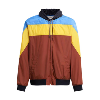 MARNI SS22 Diagonal Striped Cotton Hoodie Yellow () FUMU0103Q0-UTC085-00Y65
