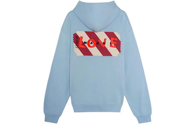 MARNI SS22 Logo Print Navy Blue Hoodie Fashion FUMU0097QX-UTC029-00B99