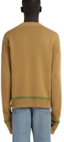 Purchase MARNI SS23 黃色拼布設計針織圓領毛衣 GCMG0293Q0-UFC400-00V24