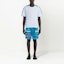 Lookbook MARNI SS23 Blue Patterned Relaxed Fit Elastic Waist Shorts for Men PUMU0049A2-UTC232-MAB38