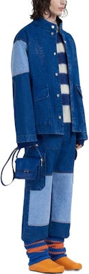 MARNI SS23 Color-Block Single-Breasted Stand Collar Jacket Men’s Blue JUJU0035QX-USCU83-BDB60 Purchase MARNI SS23 Color-Block Single-Breasted Stand Collar Jacket Men’s Blue JUJU0035QX-USCU83-BDB60