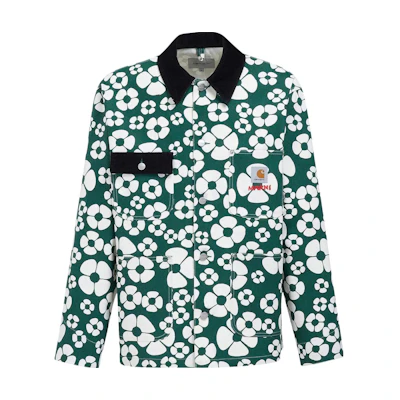 MARNI SS23 Green Plaid Zip-Up Fitted Jacket FUMU0125LIUTV986CHV38