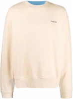 MARNI SS23 Logo Print Colorblock Pullover Long Sleeve Sweatshirt Blue Men FUMU0096QX-UTC029-00W06 MARNI SS23 Logo Print Colorblock Pullover Long Sleeve Sweatshirt Blue Men FUMU0096QX-UTC029-00W06