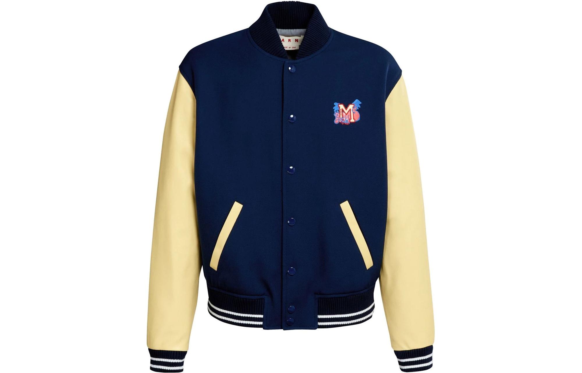 MARNI SS23 Orange Graphic Print Crewneck Pullover Sweatshirt FUMU0074P2-USCV15-MCR17