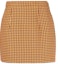 Order MARNI SS23 Orange Checkered Mid-Rise Slim Fit Skirt. GOMA0553IUUTP730CHR79