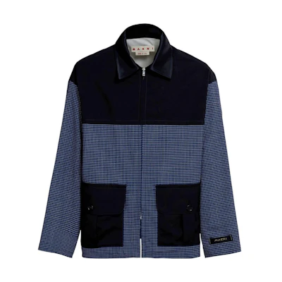 MARNI SS23 Single-Breasted Collared Jacket Brown Outerwear GUMU0097U7-UTP718-00W60