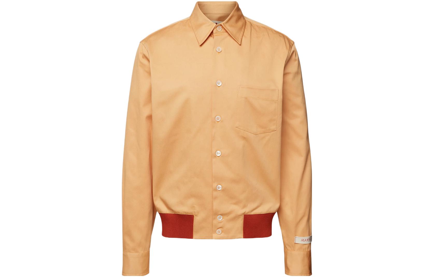 MARNI SS23 White Hoodie with Logo Print FUMU0073P6-USCU92-FLW03