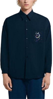 MARNI SS24 黑龍年限定長袖襯衫 CUMU0061S1TW83900B99 Lookbook MARNI SS24 黑龍年限定長袖襯衫 CUMU0061S1TW83900B99