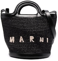 Marni Tropicalia Bucket Bag Black Marni Tropicalia Bucket Bag Black