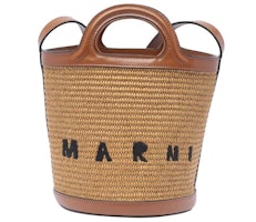 Marni Tropicalia Bucket Bag Brown Marni Tropicalia Bucket Bag Brown