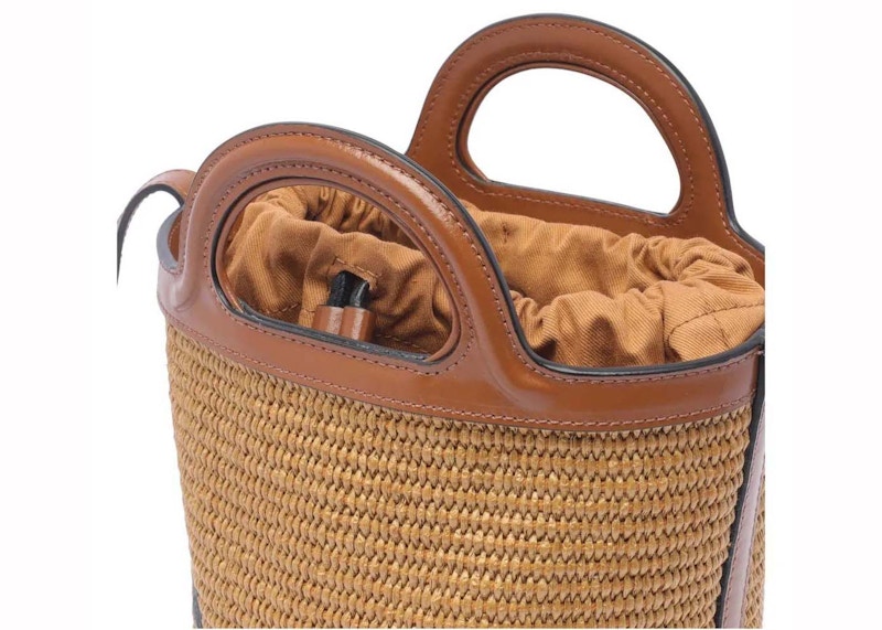 Lookbook Marni Tropicalia Tas Ember Coklat