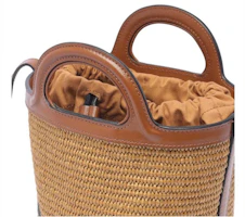 Lookbook Marni Tropicalia Bucket Bag Brown