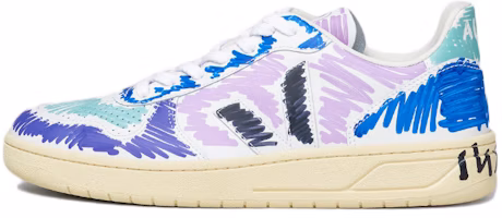 Marni VEJA x V-10 'Graffiti White Purple' VXMS3081BXV102000C80 Marni VEJA x V-10 'Graffiti White Purple' VXMS3081BXV102000C80
