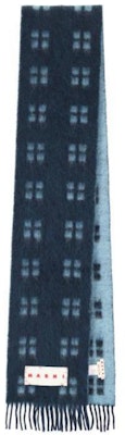 MARNI Wool Fringe Knit Scarf Blue for Men. SCZC0067Y0UAW032CHB99 Buy MARNI Wool Fringe Knit Scarf Blue for Men. SCZC0067Y0UAW032CHB99