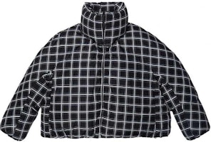 MARNI x Dingyun Zhang Black Checked Oversized Down Jacket Black Coat. PIMU0030Y0-UTN909-BCN99 MARNI x Dingyun Zhang Black Checked Oversized Down Jacket Black Coat. PIMU0030Y0-UTN909-BCN99