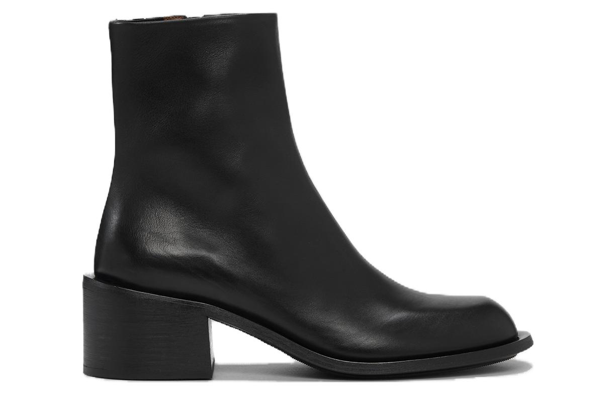 Marsèll Allucino 'Black Leather Zippered Ankle Boot' 圖 2