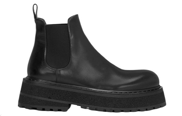 Marsèll Carretta Chelsea Boot 'Black Leather' 圖 2
