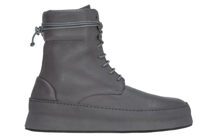 Marsèll Cassapana 'Grey Leather Ankle Boot' 圖 2
