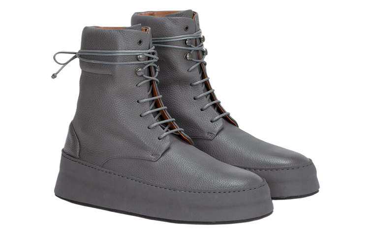 Marsèll Cassapana 'Grey Leather Ankle Boot' 圖 3