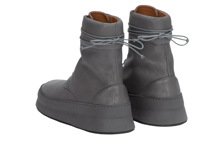 Marsèll Cassapana 'Grey Leather Ankle Boot' 圖 4