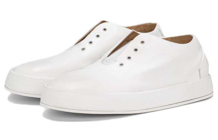 Marsèll Cassapelle 'White Round Toe Slip-On Low Top' 圖 3
