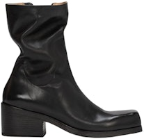 Marsèll Cassello 'Botines de Cuero Negro con Punta Cuadrada' MM4340193666 Order Marsèll Cassello 'Botines de Cuero Negro con Punta Cuadrada' MM4340193666