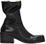 Order Marsèll Cassello 'Boot Kulit Hitam Square-Toe Ankle' MM4340193666