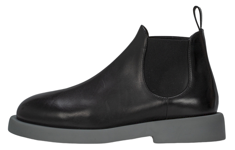 Marsèll Chelsea Boot 'Black Leather Slip-On' MMG473118666