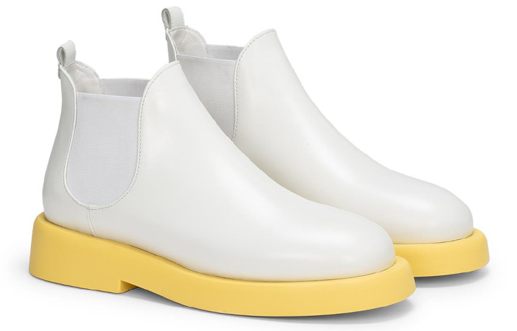 Marsèll Chelsea Boot 'White Yellow Fashion Leather' 圖 2