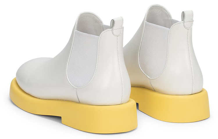 Marsèll Chelsea Boot 'White Yellow Fashion Leather' 圖 3