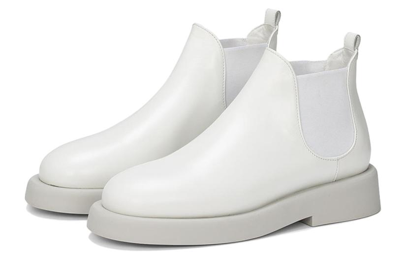 Marsèll Chelsea Leather Boot 'Fashion White' 圖 3